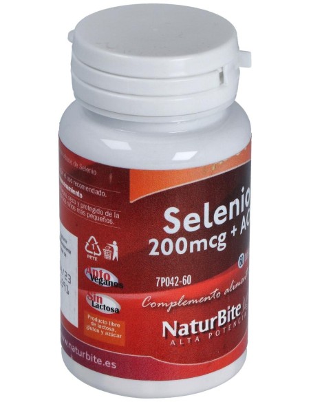 Naturbite Selenio 200Mcg + Ace 60 Tabletas