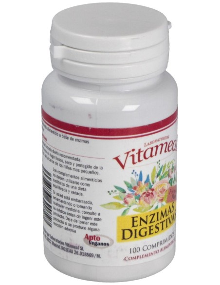 Vitameal Enzimas Digestivas Plus 100Caps