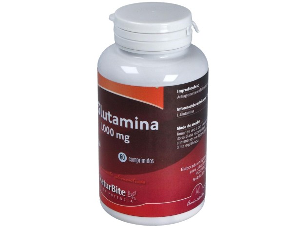 Naturbite L-Glutamina 1000Mg 60Tab