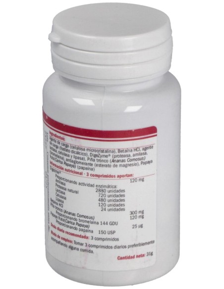 Vitameal Enzimas Digestivas Plus 100Caps