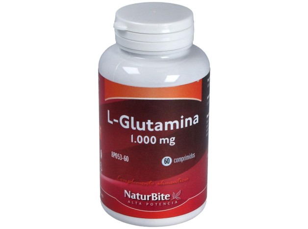 Naturbite L-Glutamina 1000Mg 60Tab