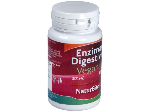 Naturbite Enzimas Digestivas 60Comp