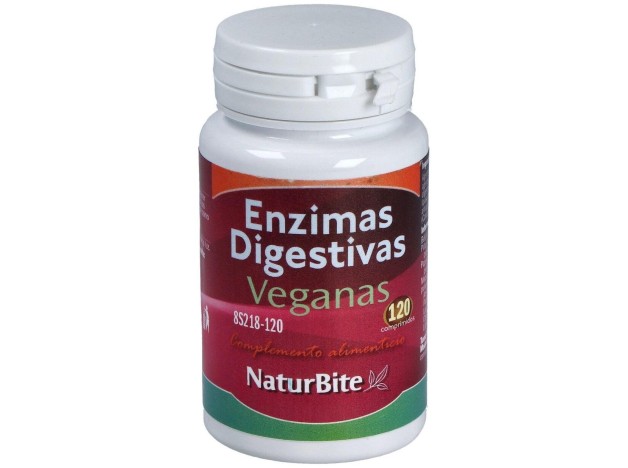 Naturbite Enzimas Digestivas 120Comp