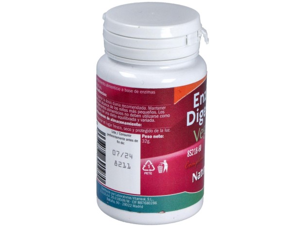 Naturbite Enzimas Digestivas 60Comp