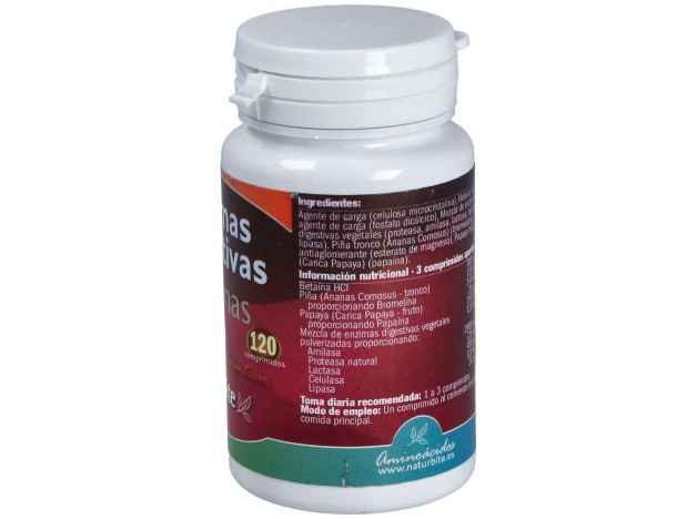 Naturbite Enzimas Digestivas 120Comp