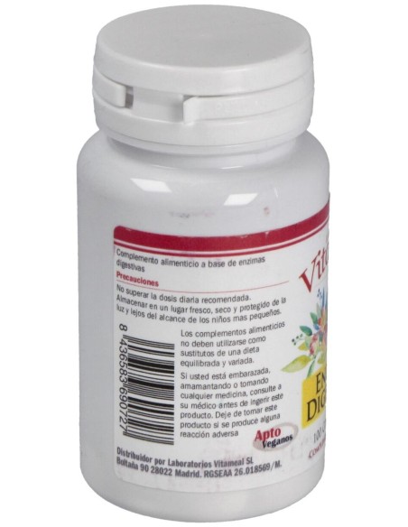 Vitameal Enzimas Digestivas Plus 100Caps