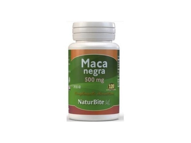 Naturbite Maca Negra 500Mg 120Comp
