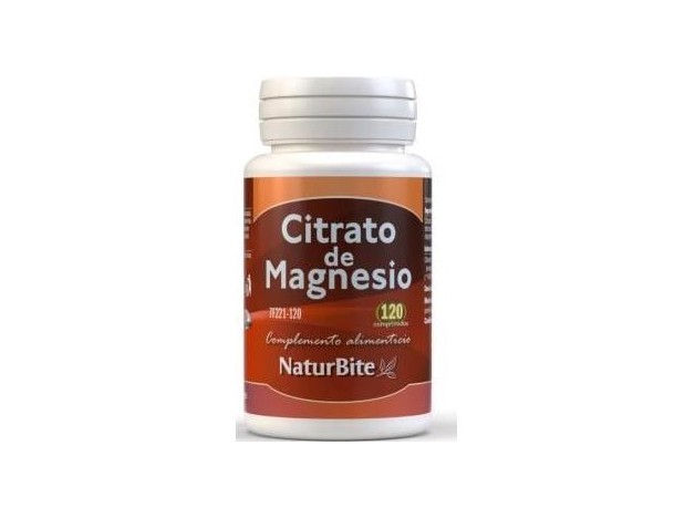 Citrato De Magnesio 120Comp. - Naturbite