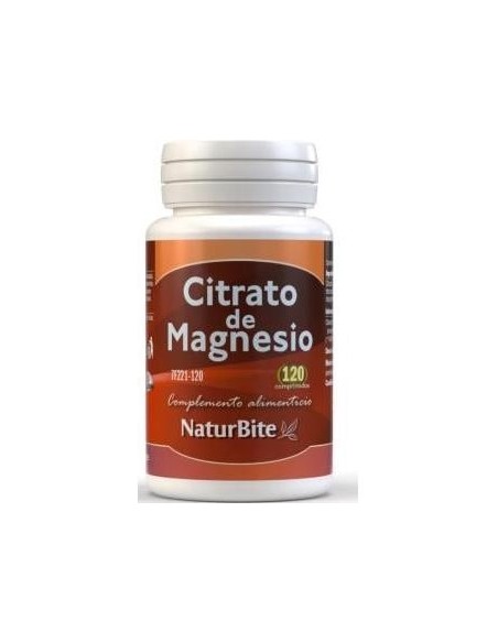 Citrato De Magnesio 120Comp. - Naturbite