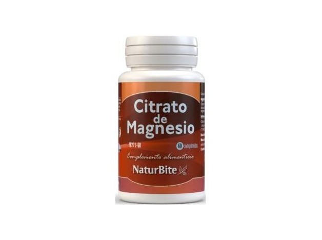 Citrato De Magnesio 60Comp. - Naturbite