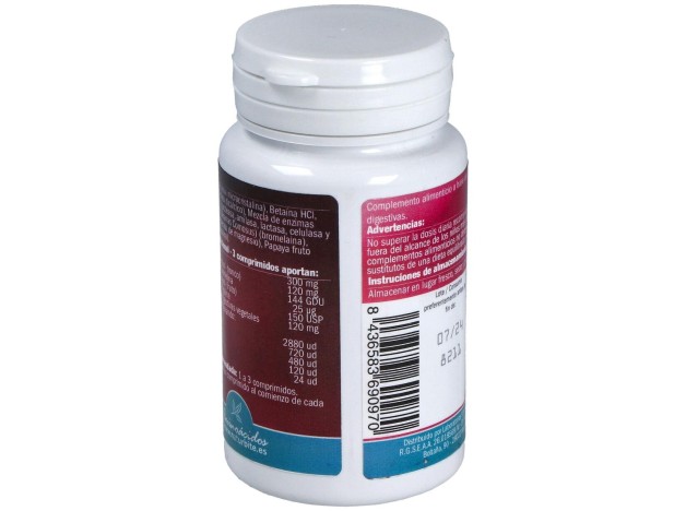 Naturbite Enzimas Digestivas 60Comp