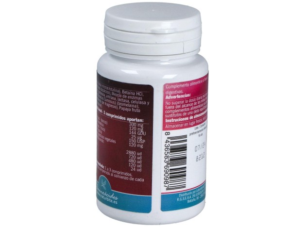 Naturbite Enzimas Digestivas 120Comp