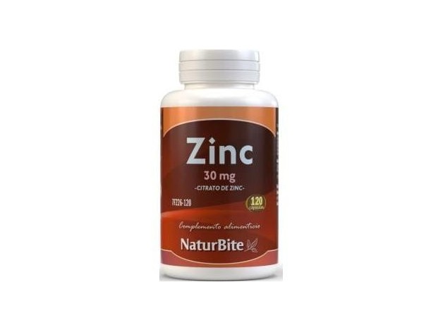 Naturbite Zinc Citrate 30Mg 120Caps