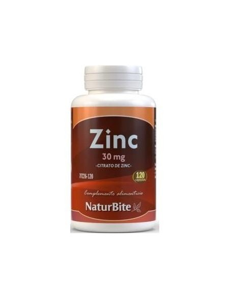 Naturbite Zinc Citrate 30Mg 120Caps