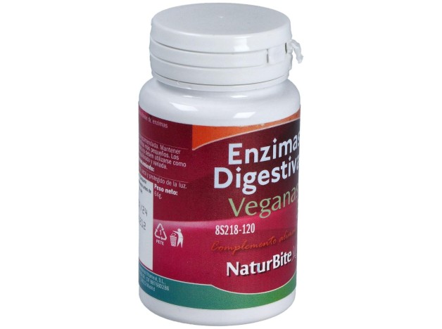 Naturbite Enzimas Digestivas 120Comp