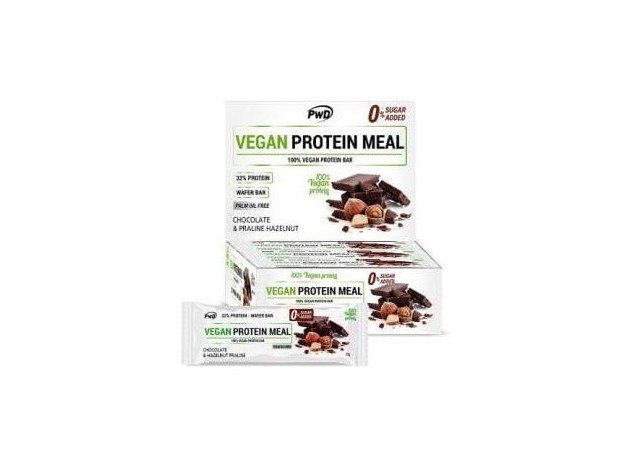Vegan Protein Meal Choco-Avellana Praline 12Barr