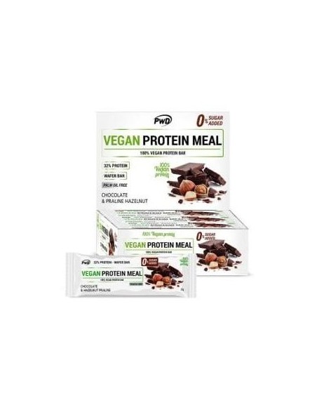Vegan Protein Meal Choco-Avellana Praline 12Barr