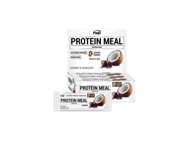 Protein Meal Barritas Coco Con Chocolate 12Uds.