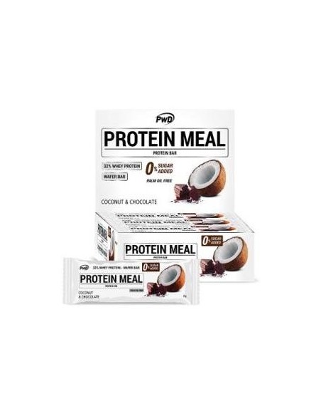 Protein Meal Barritas Coco Con Chocolate 12Uds.