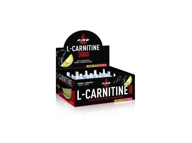 Fire Nutrition L-Carnitine Limon 3000Mg 20 Viales