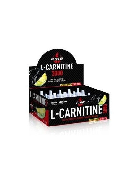 Fire Nutrition L-Carnitine Limon 3000Mg 20 Viales