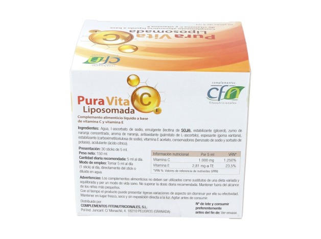 Pura Vita C Liposomada 30Sticks