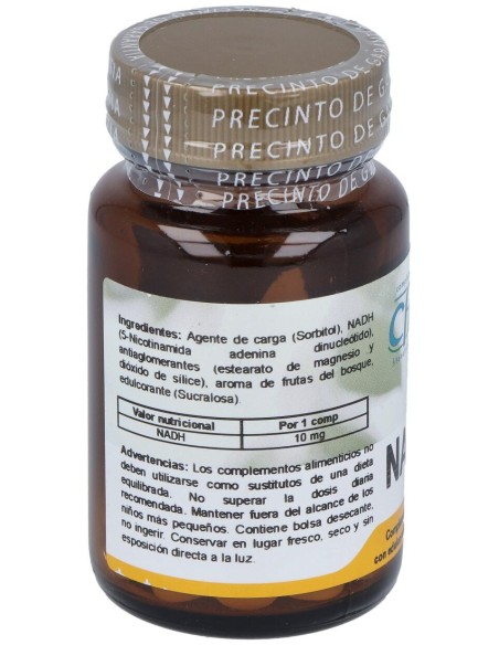 Nadh Sublingual 10Mg. 30Comp.