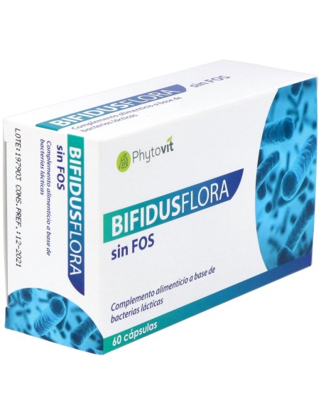 Bifidusflora Sin Fos 60Vcaps.