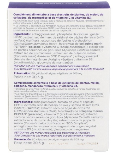 Dermovance Cellu 60Cap.