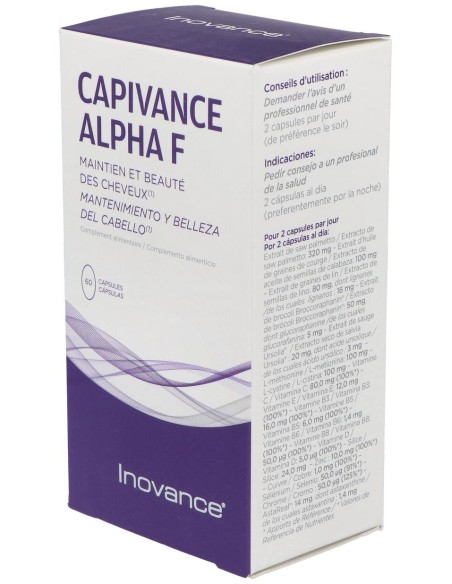 Capivance Alpha F 60 Cápsulas