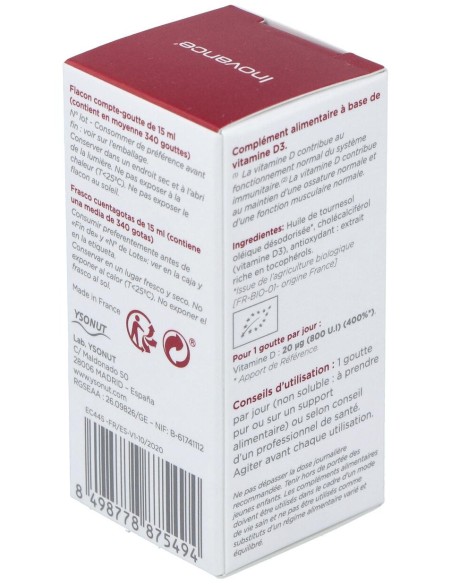 Vita D3 Plus 15Ml.