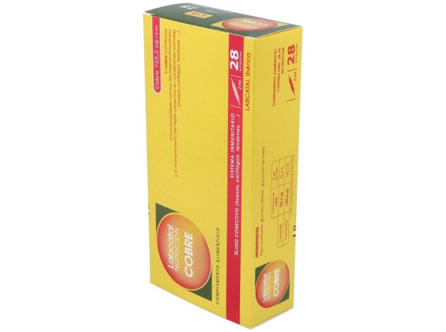 Labcatal 4 Cobre Ampollas, 28 X 2 Ml