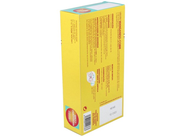 Labcatal Nutrición Manganeso-Cobre, 28 Ampollas