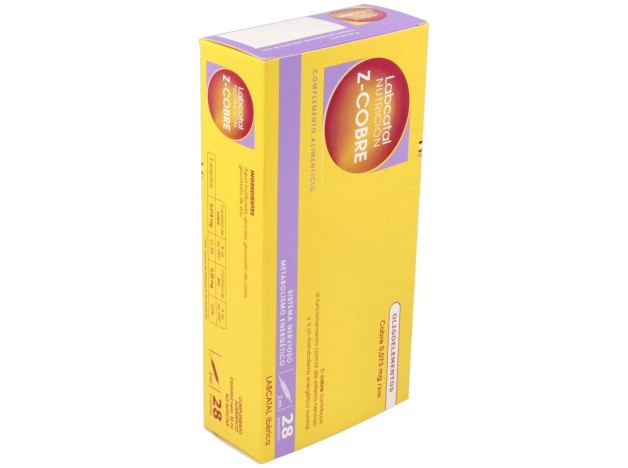 Labcatal Nutrición Zinc Cobre, 28 Ampollas X 2 Ml