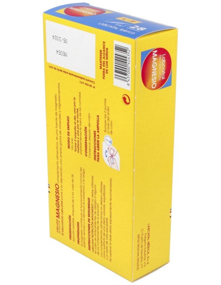Labcatal 09 Magnesio Ampollas, 28 X 2 Ml