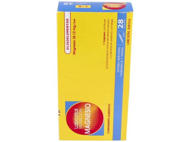 Labcatal 09 Magnesio Ampollas, 28 X 2 Ml