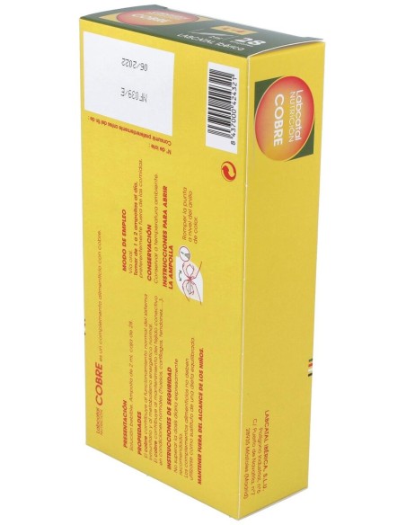 Labcatal 4 Cobre Ampollas, 28 X 2 Ml