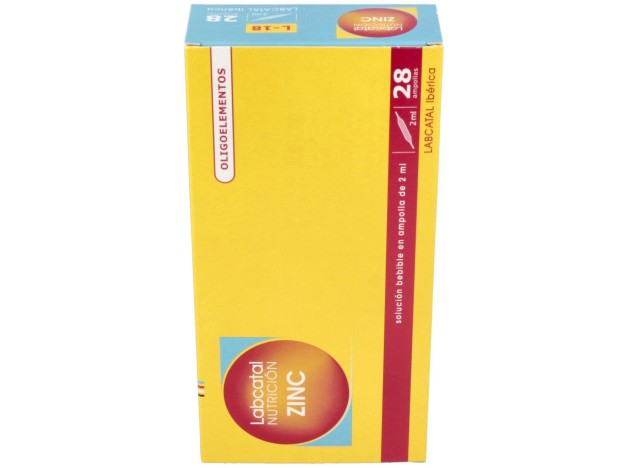Labcatal 18 Zinc 28 Ampollas 2Ml