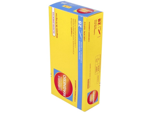 Labcatal 09 Magnesio Ampollas, 28 X 2 Ml