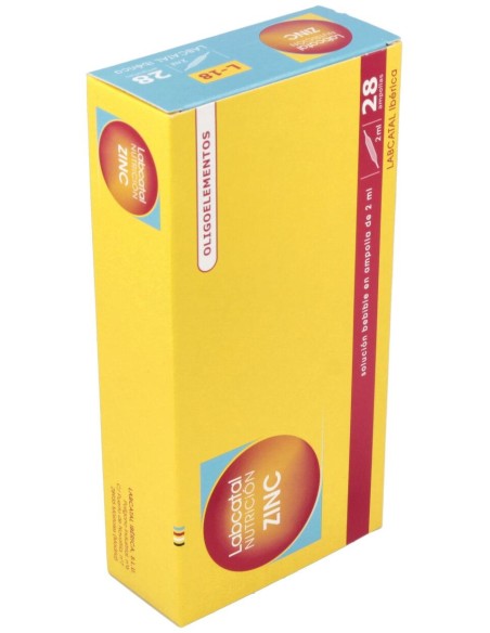 Labcatal 18 Zinc 28 Ampollas 2Ml