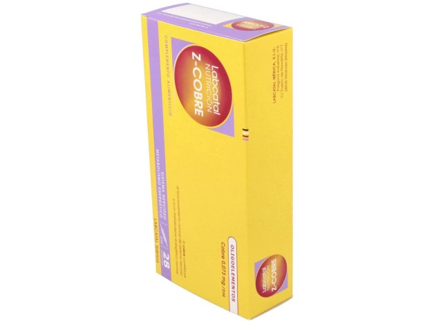 Labcatal Nutrición Zinc Cobre, 28 Ampollas X 2 Ml