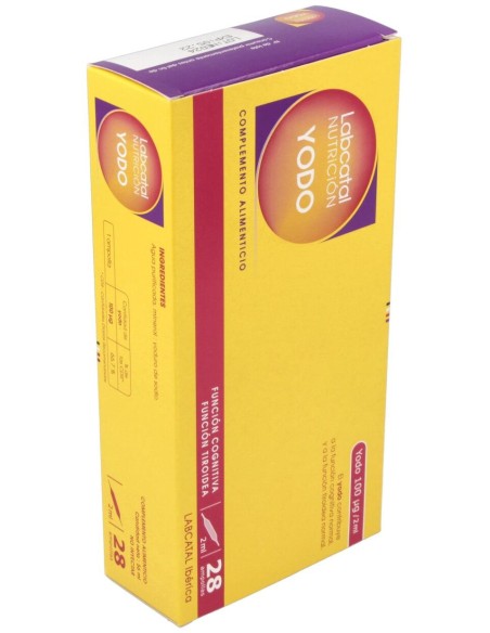 Labcatal Nutrición Yodo (Labcatal 7), 28 Ampollas