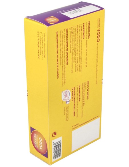 Labcatal Nutrición Yodo (Labcatal 7), 28 Ampollas