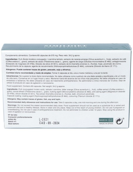 Metabol 60 Capsulas
