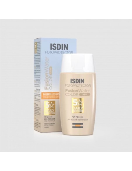 Fotoprotector Isdin Fusion Water Color Light SPF50 50 ml