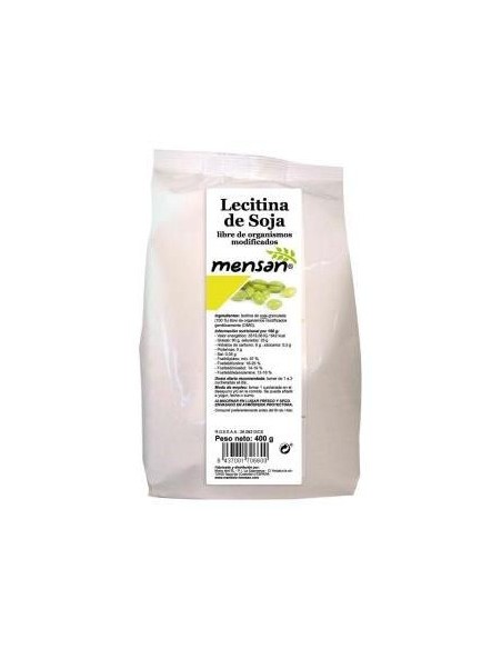Lecitina De Soja Bolsa 400Gr. No Transgenica