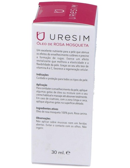 Uresim Aceite De Rosa Mosqueta 100% Puro 30Ml