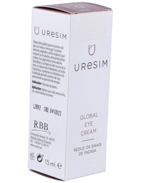 Uresim Gel Contorno De Ojos 15Ml