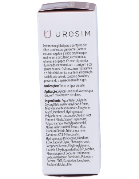 Uresim Gel Contorno De Ojos 15Ml
