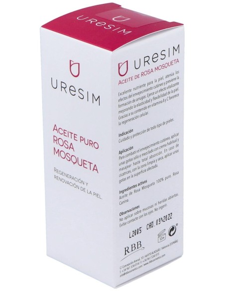 Uresim Aceite De Rosa Mosqueta 100% Puro 30Ml